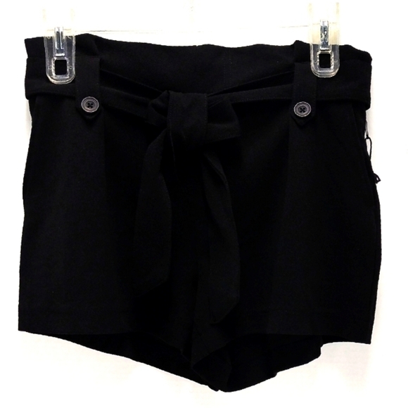 Sincerely Jules shorts black elastic waist Size: S - Picture 1 of 6
